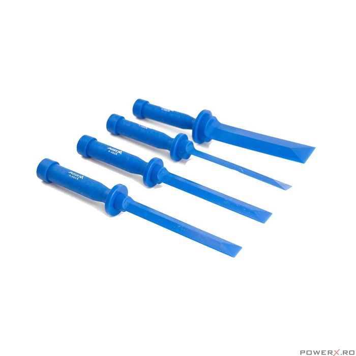 Set 4 raclete pentru curatat, 19-34 mm, lungime 270 mm, Asta