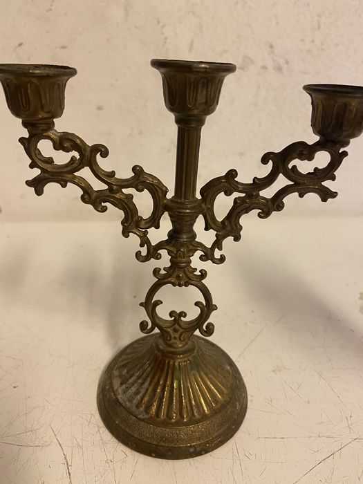 Свещници стари бронз 4бр