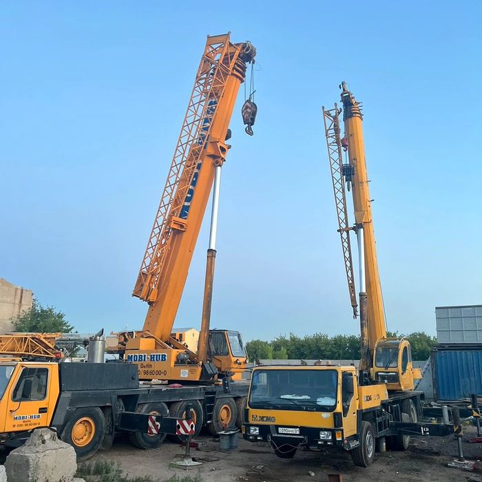 Услуги автокранов от 25т до 100т
