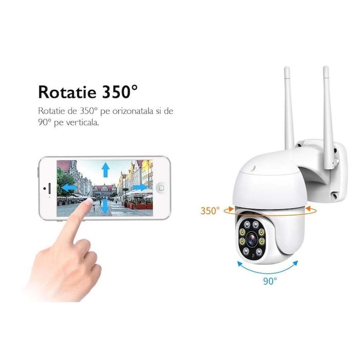 Куполна безжична  камера, COBRA