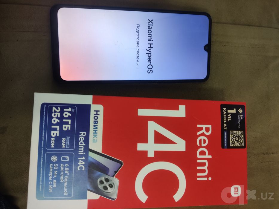 Redmi 14c 16/256 ideal yengidek sotiladi srochna