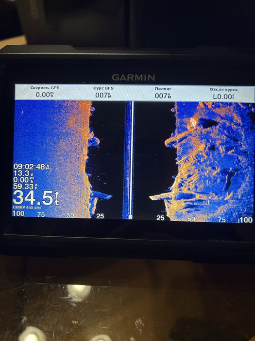 Эхоло. Garmin 7sv vivid