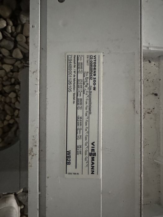 Vand centrala viessman vitodens 200 w