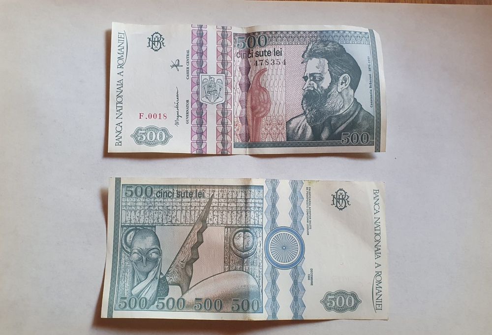 Bancnote și monede românești și străine de coleție