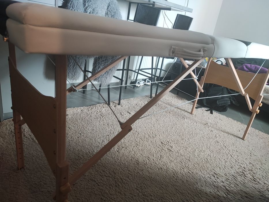 Masă de masaj (cadrul de lemn)