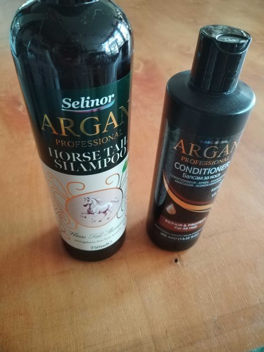 Конски шампоан и балсам