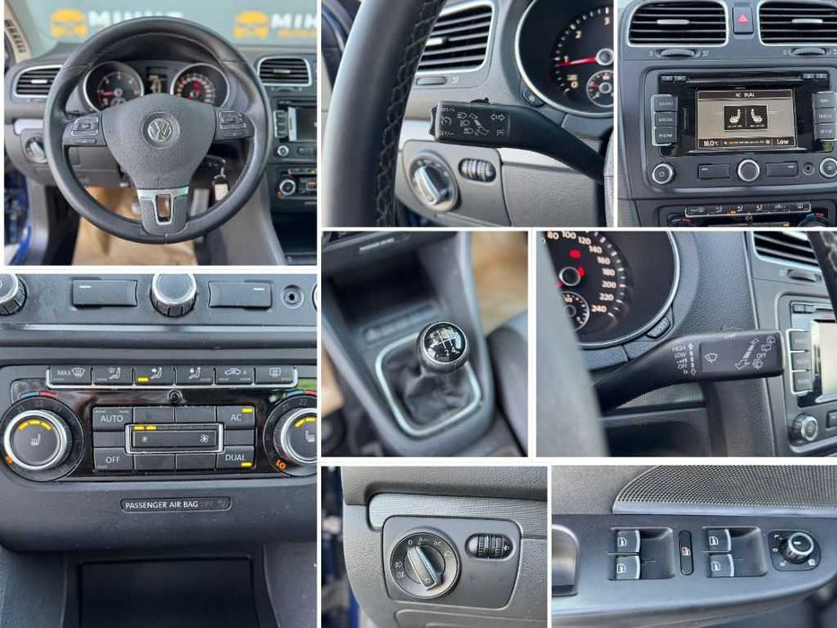 VW GOLF VI | 1.6 Diesel (105 CP) Euro 5 | Rate Fixe | Garantie
