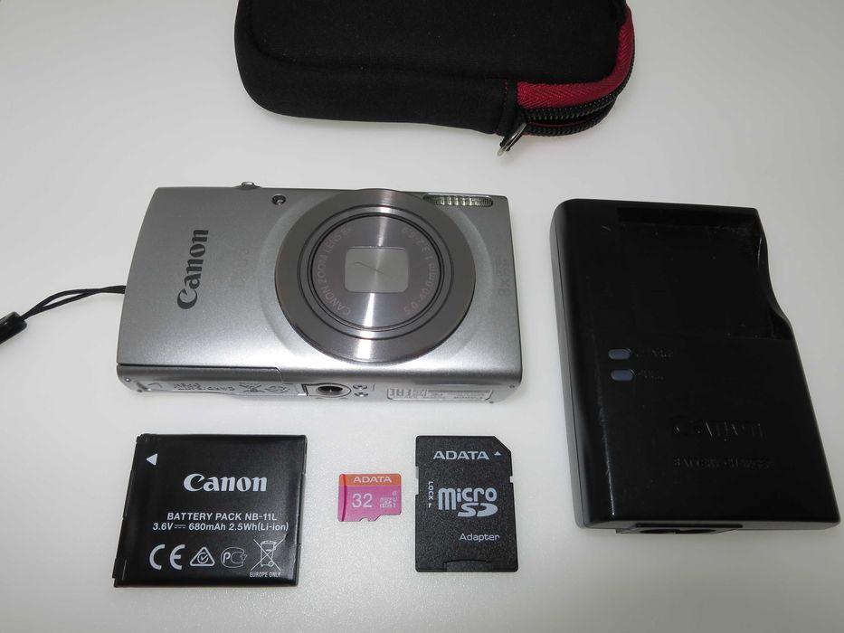 Canon IXUX 175 компактен фотоапарат дигитална камера сребрист като НОВ