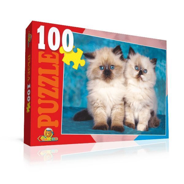 Пъзел 100 елемента с котета