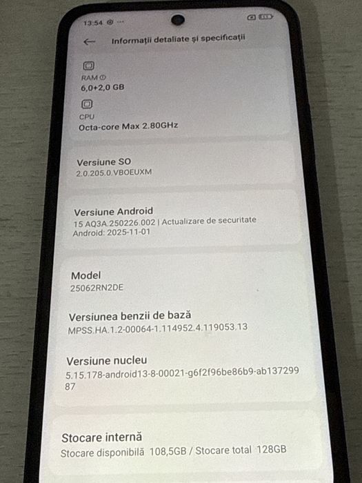 Redmi 15 5G 128Gb ca Nou + husa