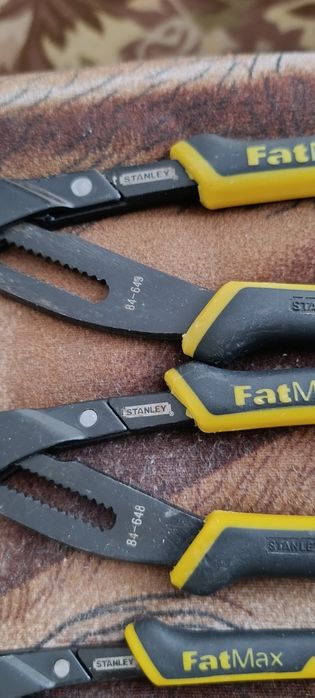 Set 3 clești autoblocanți papagal Stanley FatMax (84-647, 84-648, 84-649) - Ca noi