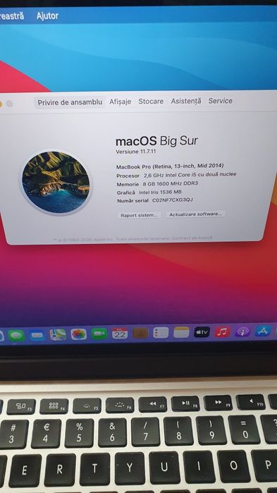 Macbook pro a1502 retina display,  i5, ssd, 128 gb