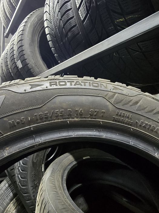 4x 185/55/16 M+S UNIROYAL Stare excelentă