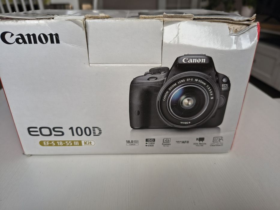 Canon DSLR EOS 100d фотоапарат