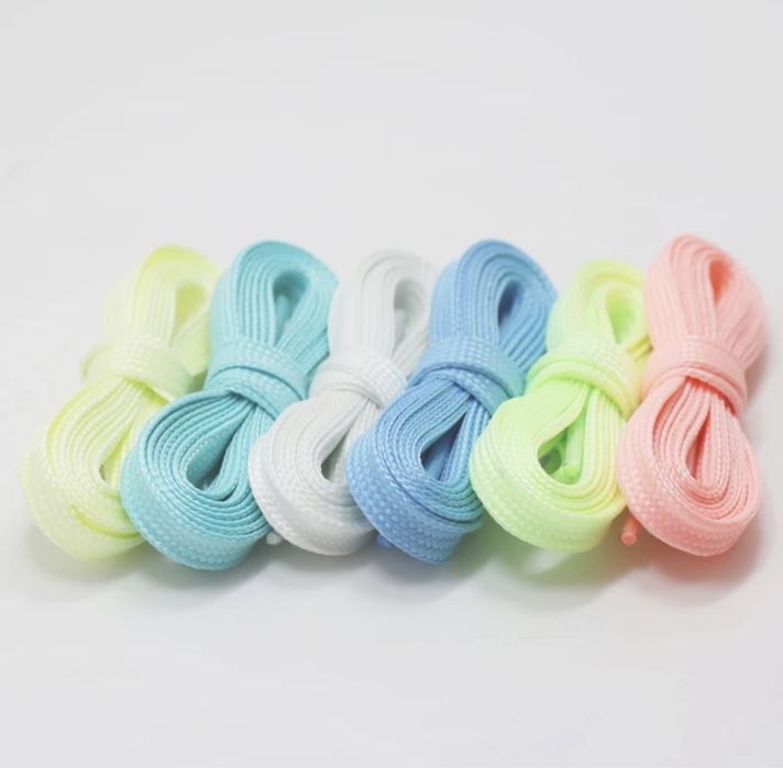 Sireturi neon fosforescente luminoase pt tenisi, converse