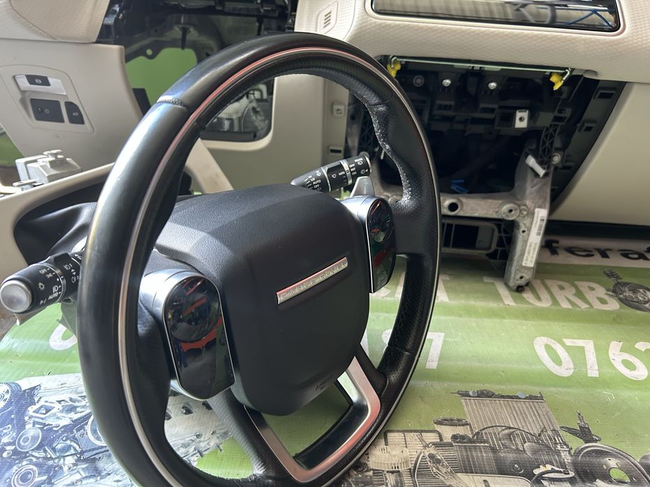 Volan din piele fară airbag Range Rover Velar