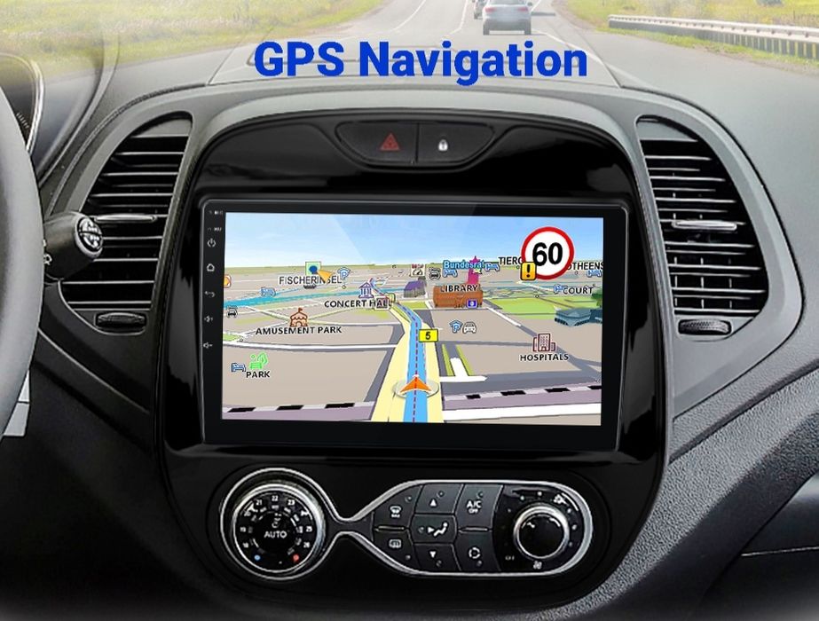 Navigatie Android dedicata pt. Renault Captur (2016-2019).
