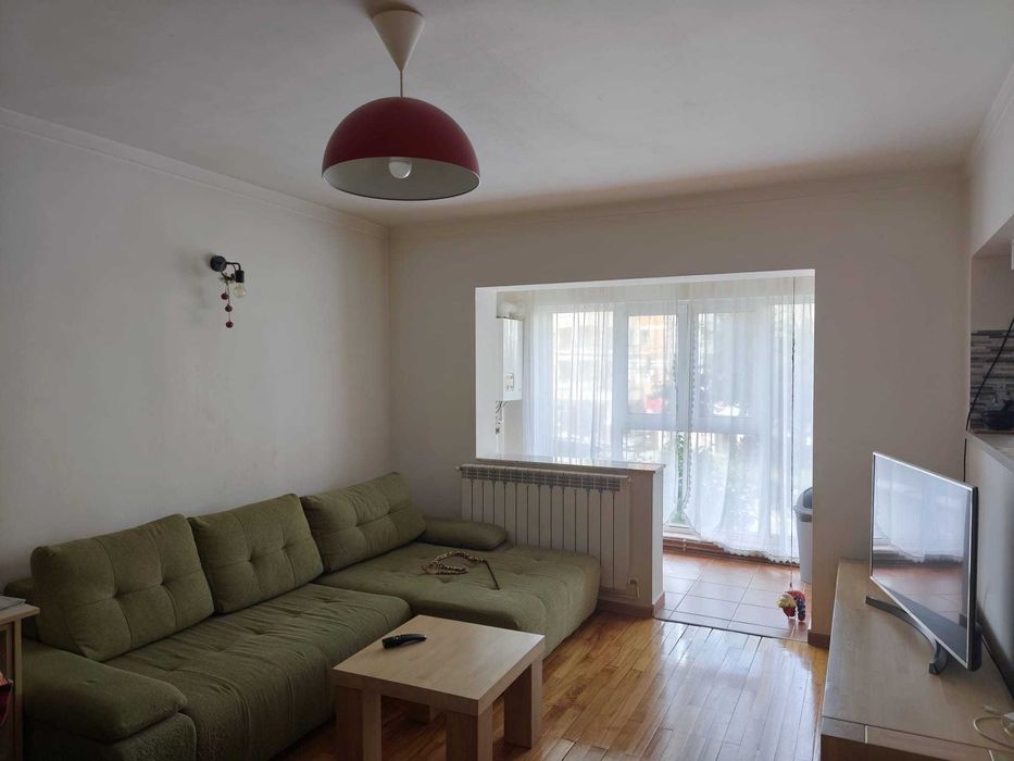 Proprietar: 2 Camere Open-Space MOBILAT COMPLET, 52 mp, Bulevardul Republicii – Etaj 1, Centrală, Balcon – 90.000€ Negociabil