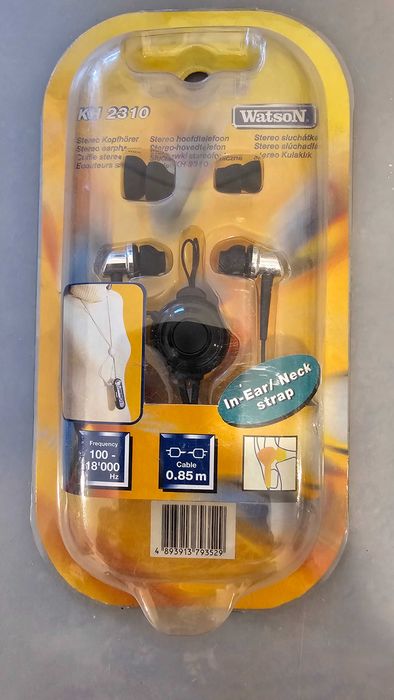 Casti Watson KH2310 cu fir si snur gat