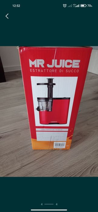 Storcator fructe legume Mr Juice Kasanova Italia