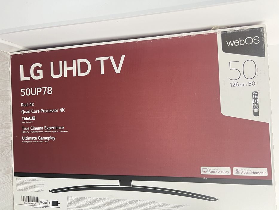 Телевизор LG UHD TV 50UP78