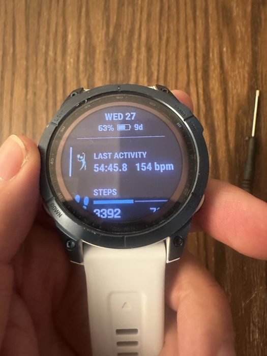 Garmin Fenix 7 Sapphire Solar, Blue Titanium