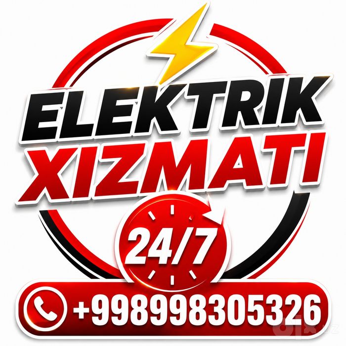 Elektrik xizmati услуги электрика 24/7