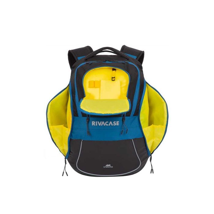 ^Рюкзак RIVACASE 5225 black/blue 15.6'' 20L Laptop backpack / 6
