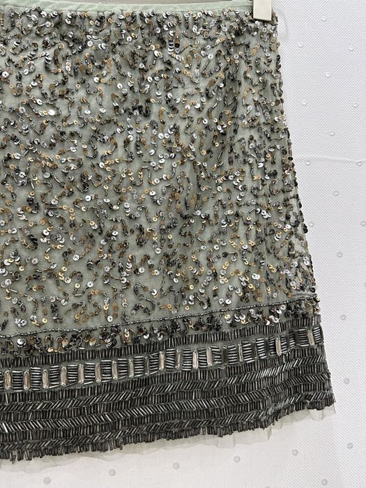 Юбка Zara с камнями