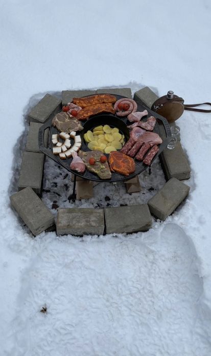 Gril disc fonta Mixt Barbeque Ø 52 cm