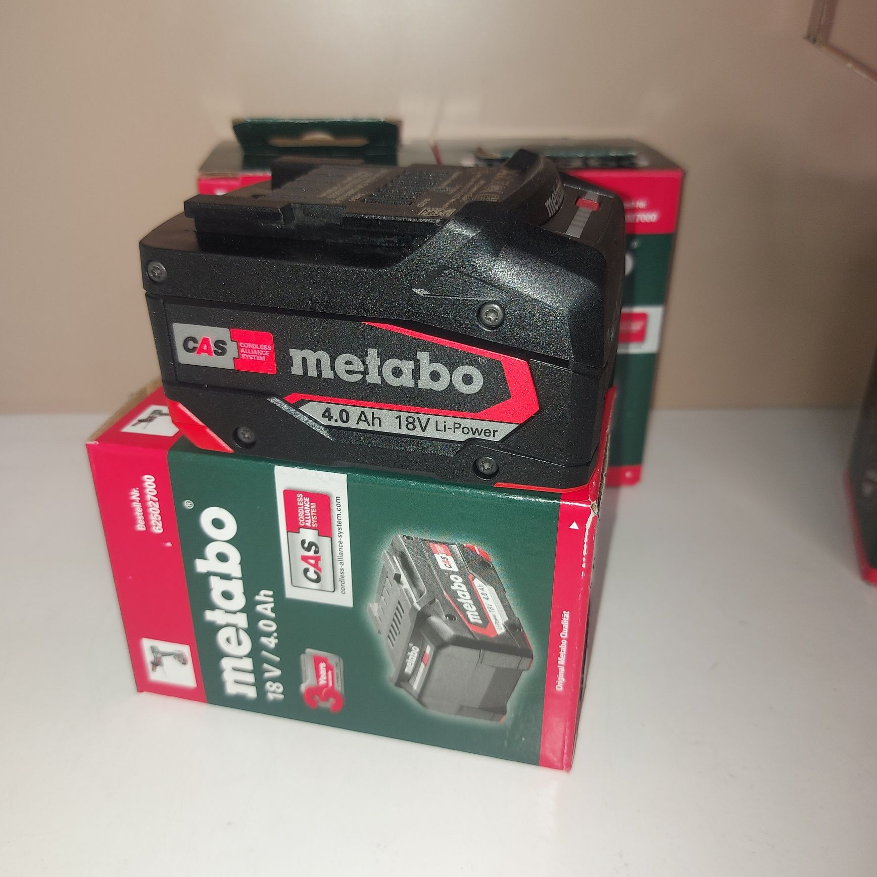 Нови батерии Metabo 18V 4Ah и 5,2Ah гр. Велинград • OLX.bg