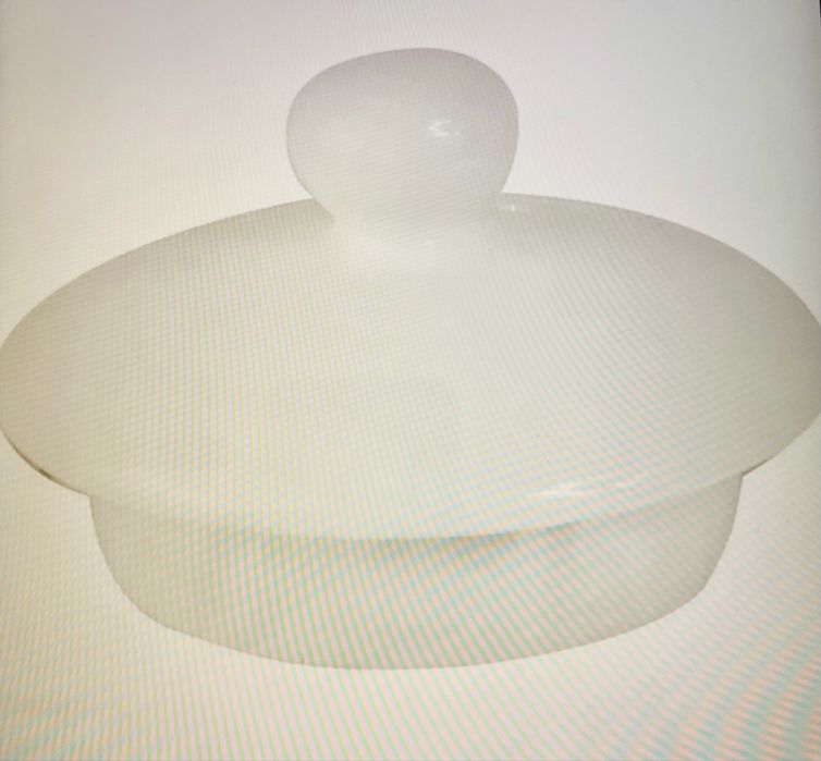 Крышка фарфоровая для чайника