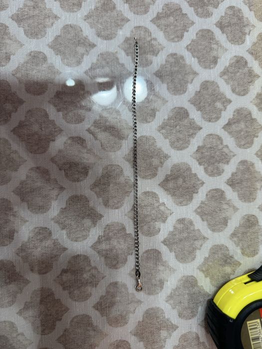 Bratara din aur alb  model Tenis 2,9 grame 14 karate 300 lei pe gram