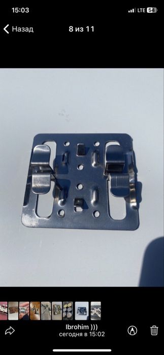 Сухой монтаж (кляммер, кронштейн, профиль для фасада) от производителя