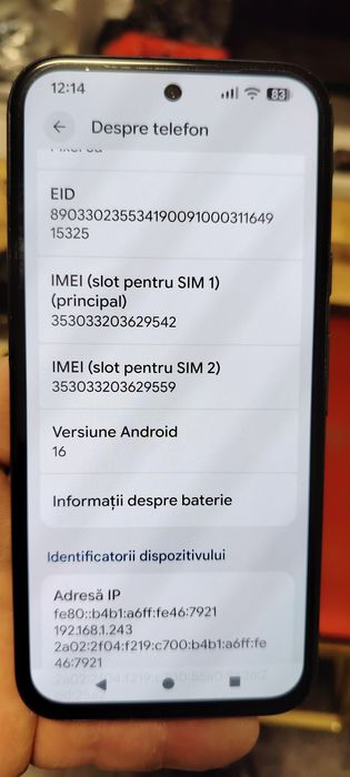 Google pixel 8a 8g cu 256.Full box, impecabil