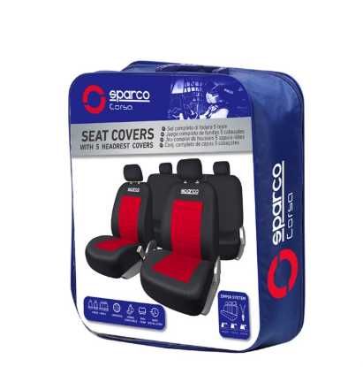 Тапицерия / Калъфи Sparco за Седалки на Автомобил  - 9 части
