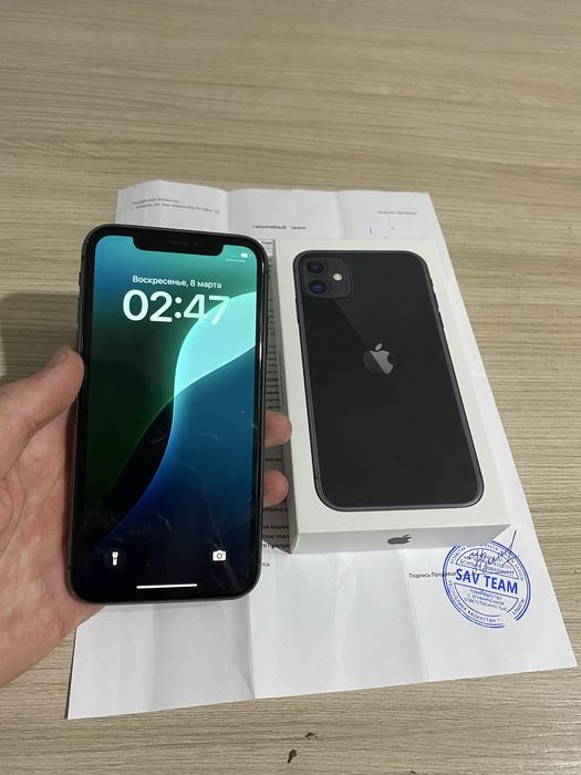 Айфон 11 в идеале 128гб