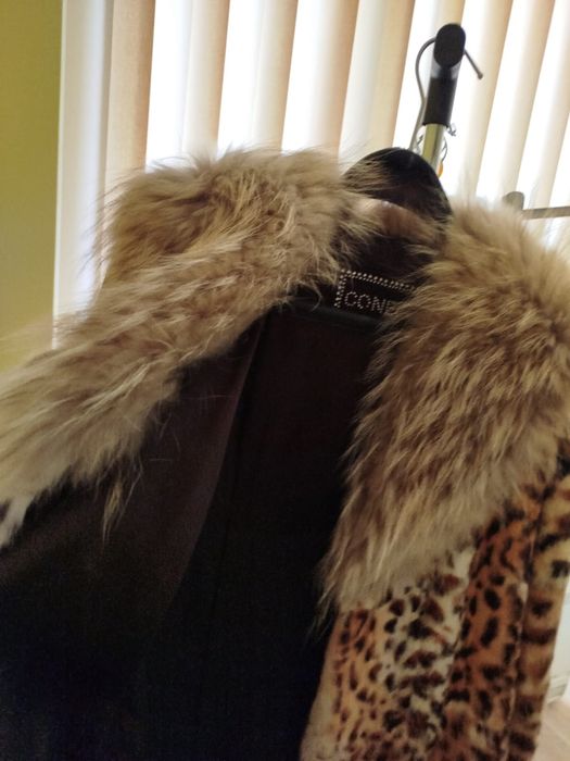 Палто дамско естествен косъм