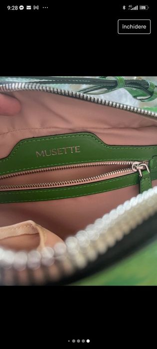 Geanta Musette verde