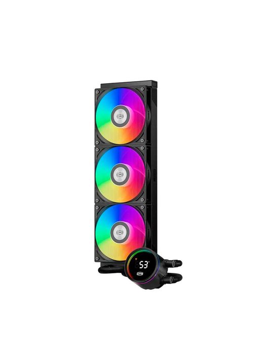 { Pccooler D360 RGB водяное охлаждение 360mm для процессора LGA 1700