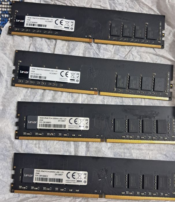 # Lexar 3200 16 gb DDR4 идеал+количество+гарантия
