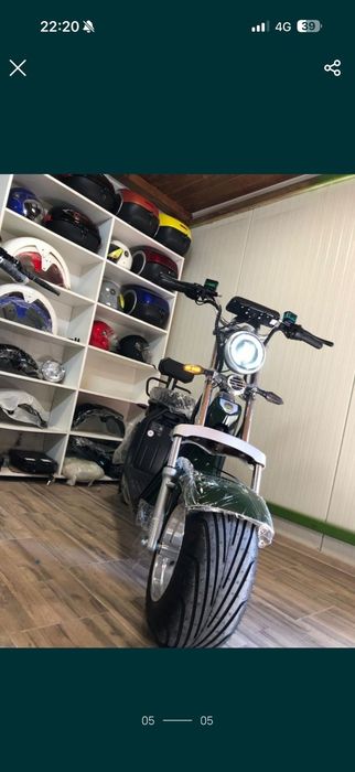 Scuter electric/Scuter Harley City black