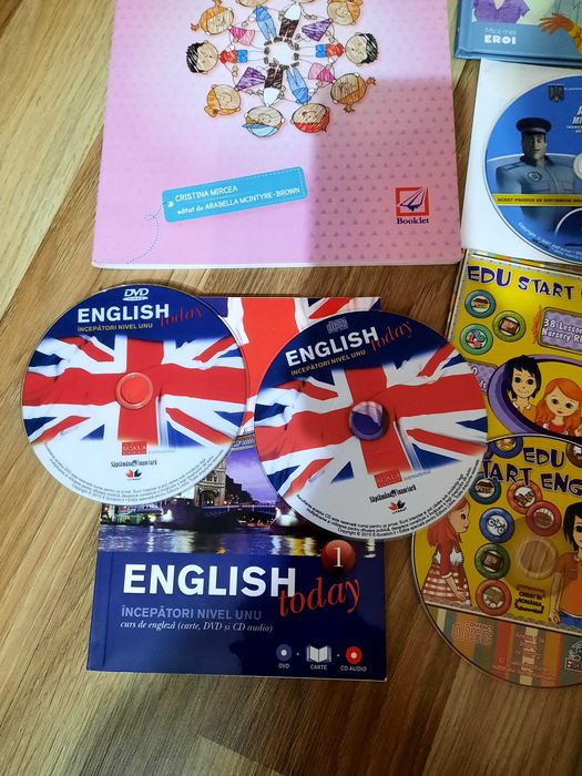 Lot engleza incepatori Dvd manual Cd