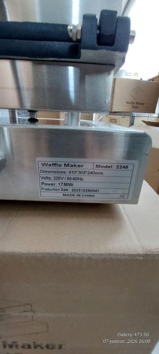 Vaflinitsa vafli aparat  Вафельница vafli chiqarish uskunasi