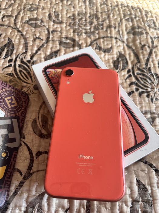 iPhone XR 64GB Coral (коралловый) — идеальное состояние!