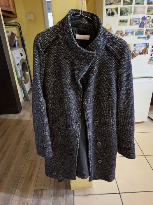 Palton cu lana si bumbac