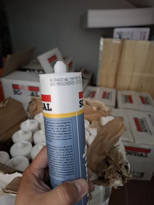 Silikon Силикон Soudal Acrylic White 20.000 som