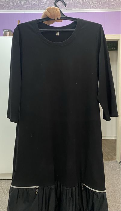 Платья, велюр, хлопок 52 размер