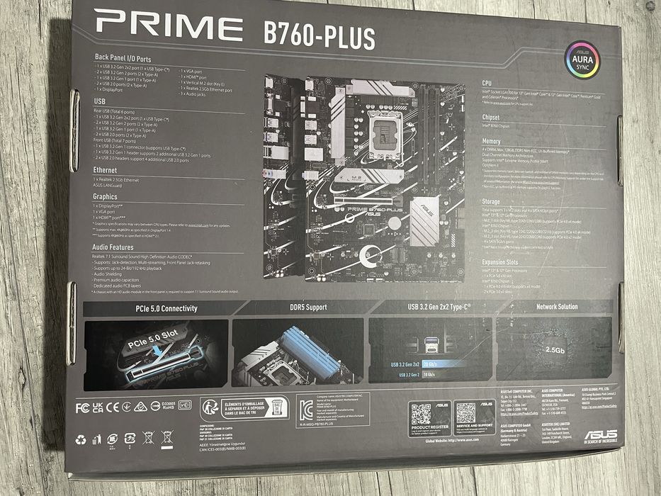 Asus Prime B760-Plus DDR5 – NOUĂ