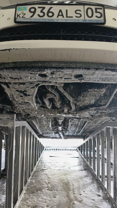 Мойка днище авто